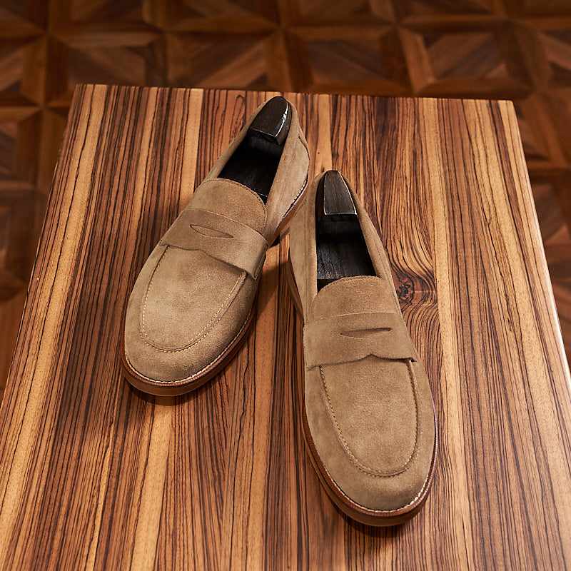 NOBEL Stefano Penny Loafers - Beige - Nobel Wear