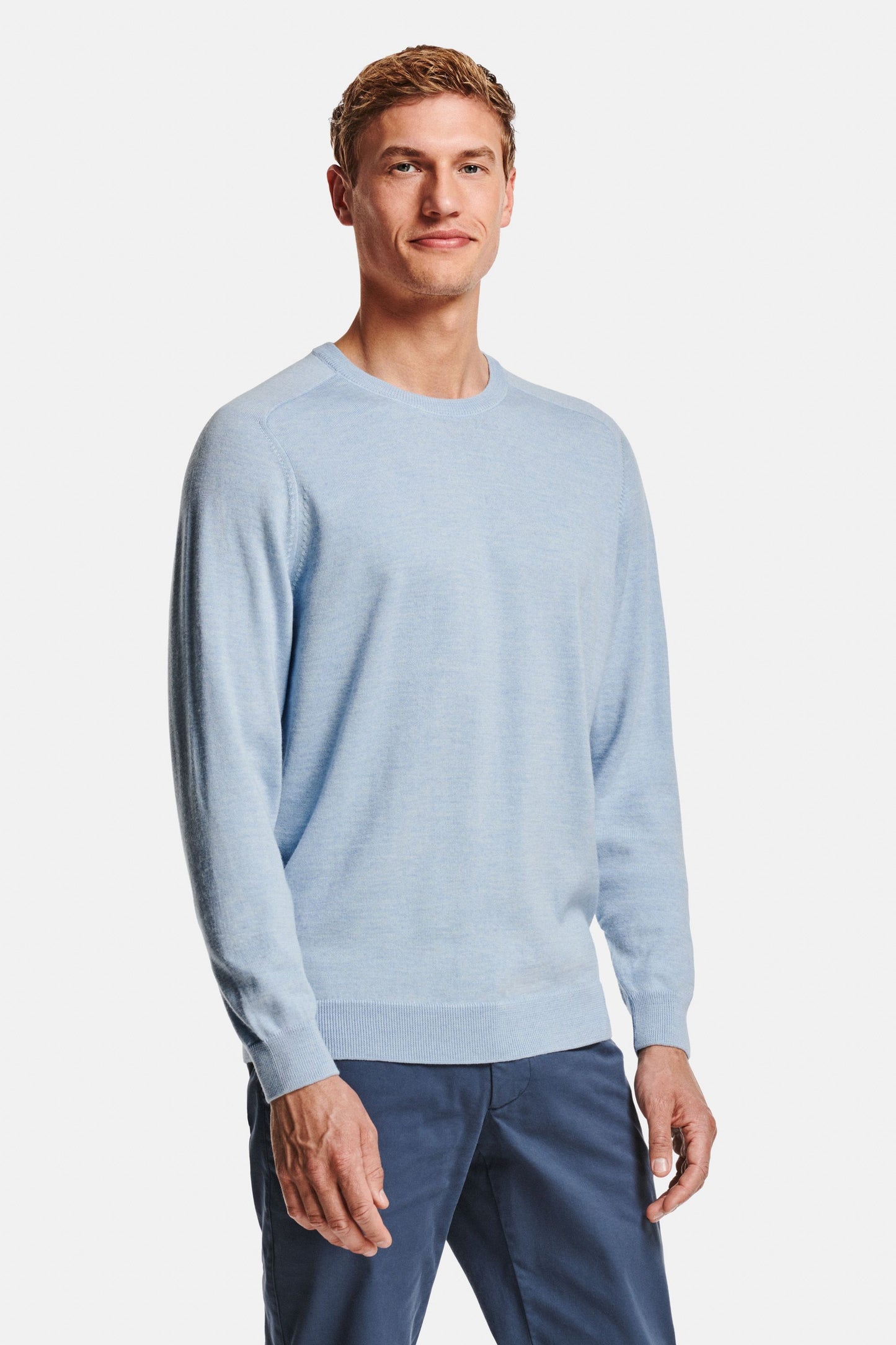 Merino Wol Heren Trui Klassieke Gebreide Pullover voor Alle Seizoenen