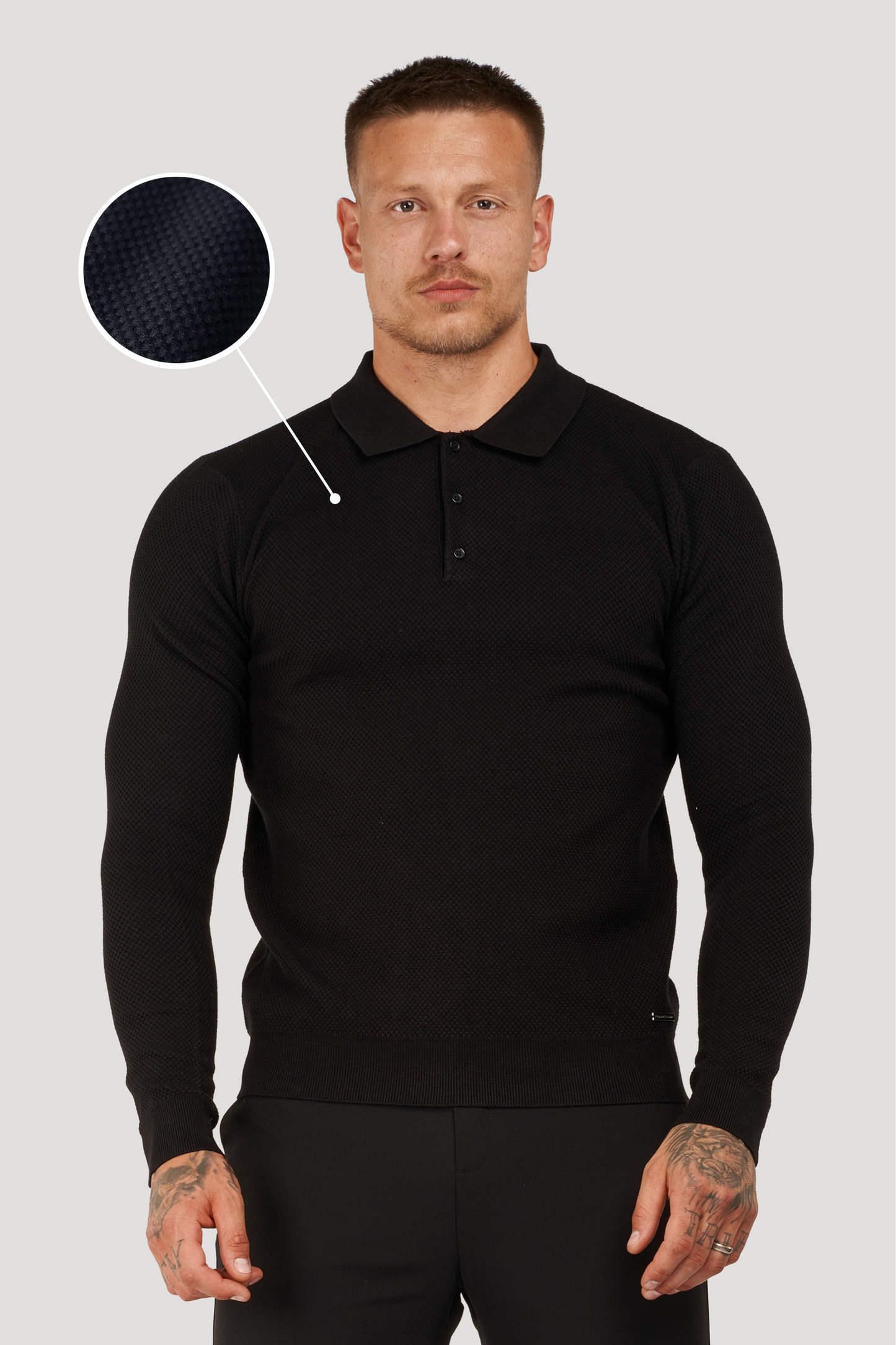 NOBEL De Fabio Button Polo - Nobel Wear