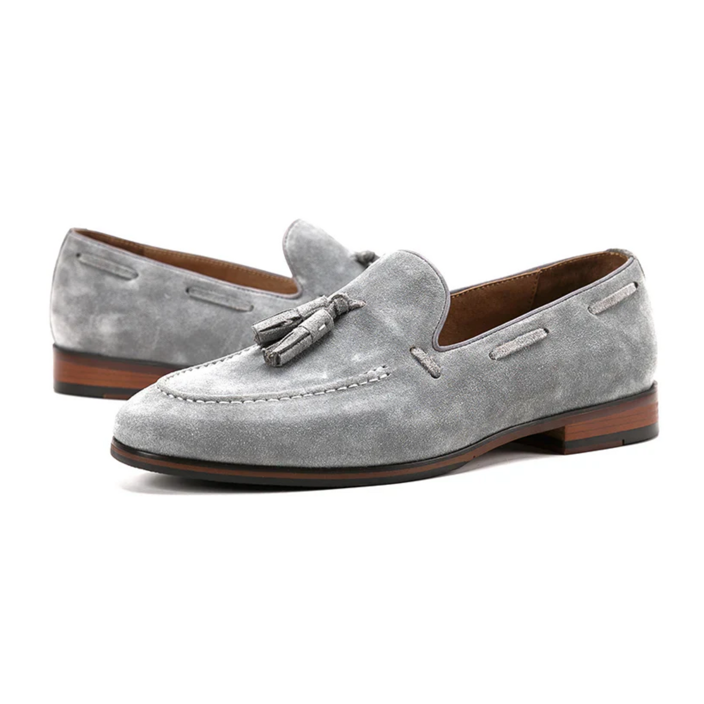 NOBEL LOAFERS - Babyblauw - Nobel Wear