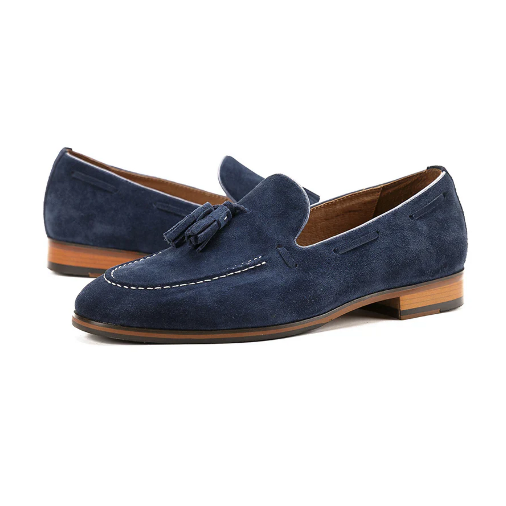 NOBEL LOAFERS - Marineblauw - Nobel Wear