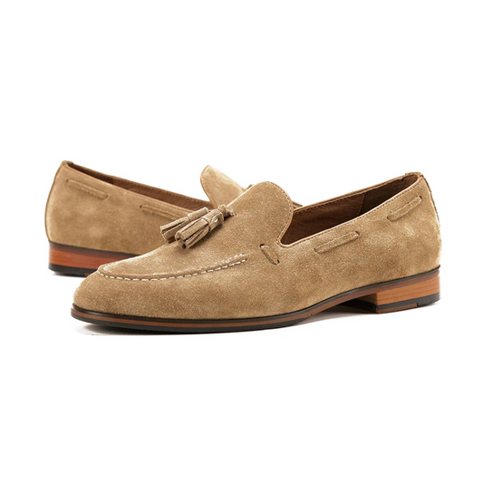 NOBEL Agostino Loafers - Beige - Nobel Wear