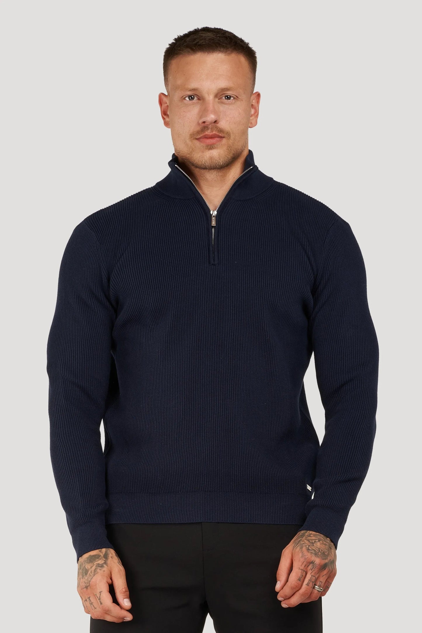 NOBEL De Renzo Half Zip Sweater - Nobel Wear