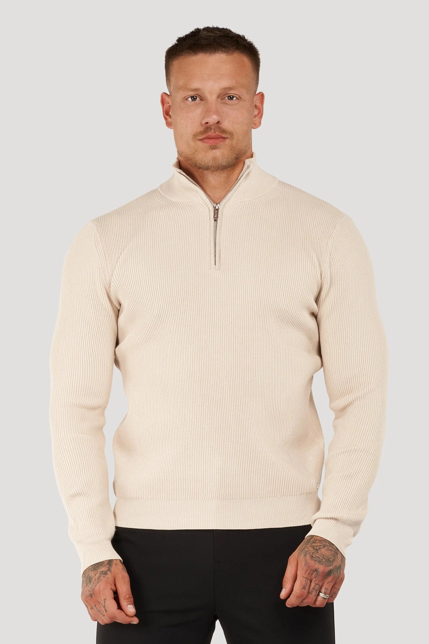 NOBEL De Renzo Half Zip Sweater - Nobel Wear