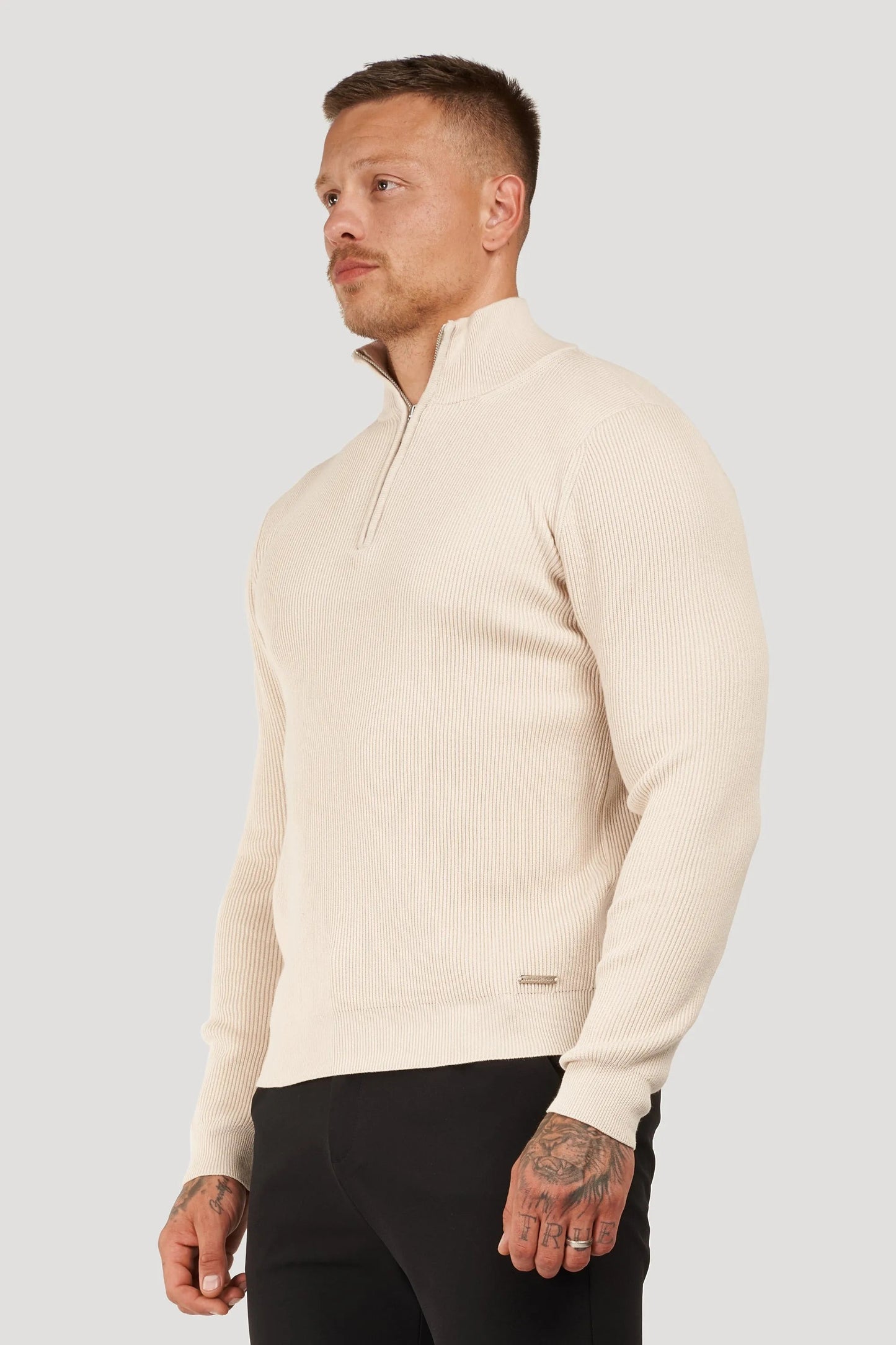 NOBEL De Renzo Half Zip Sweater - Nobel Wear