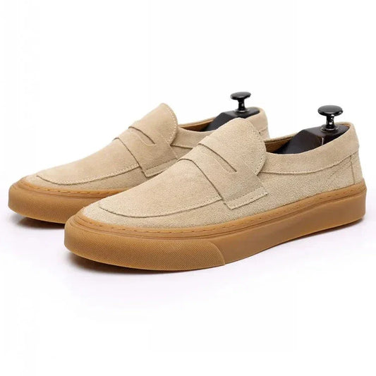 NOBEL Sogno Skate Loafers - Beige - Nobel Wear