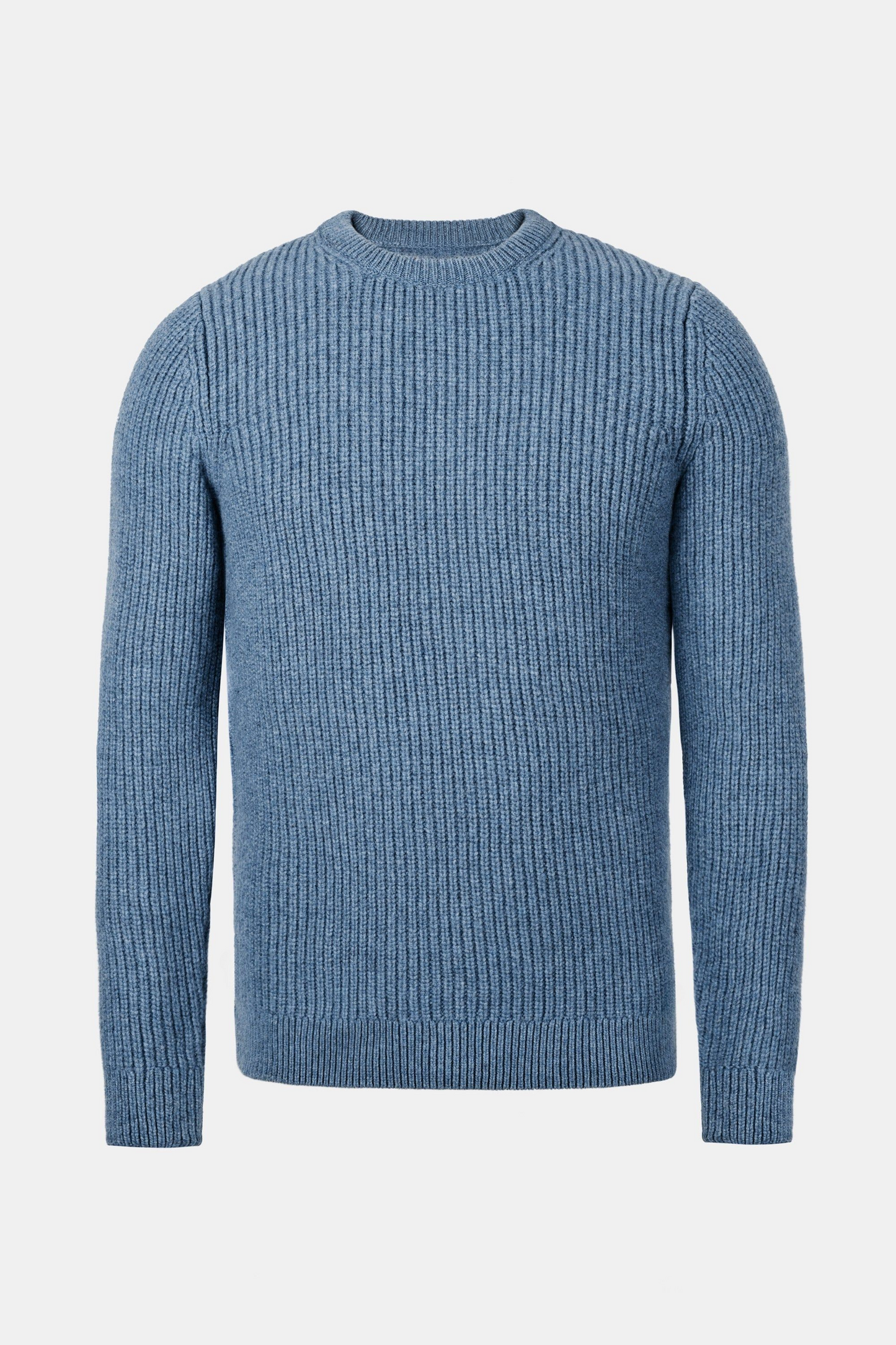 Herensweater van Premium Katoen Gebreide Trui voor Comfort