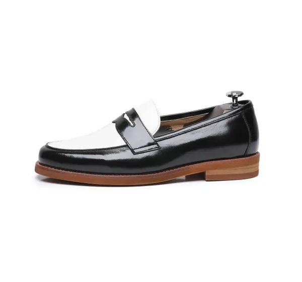 NOBEL Stefano Penny Loafers - Zwart - Nobel Wear