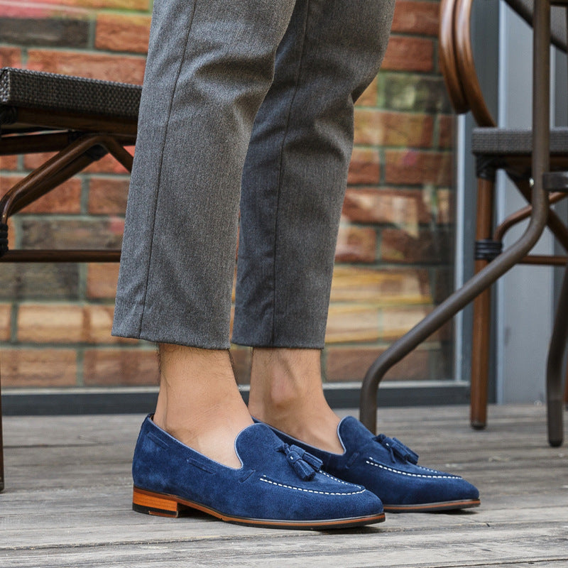 NOBEL LOAFERS - Marineblauw - Nobel Wear